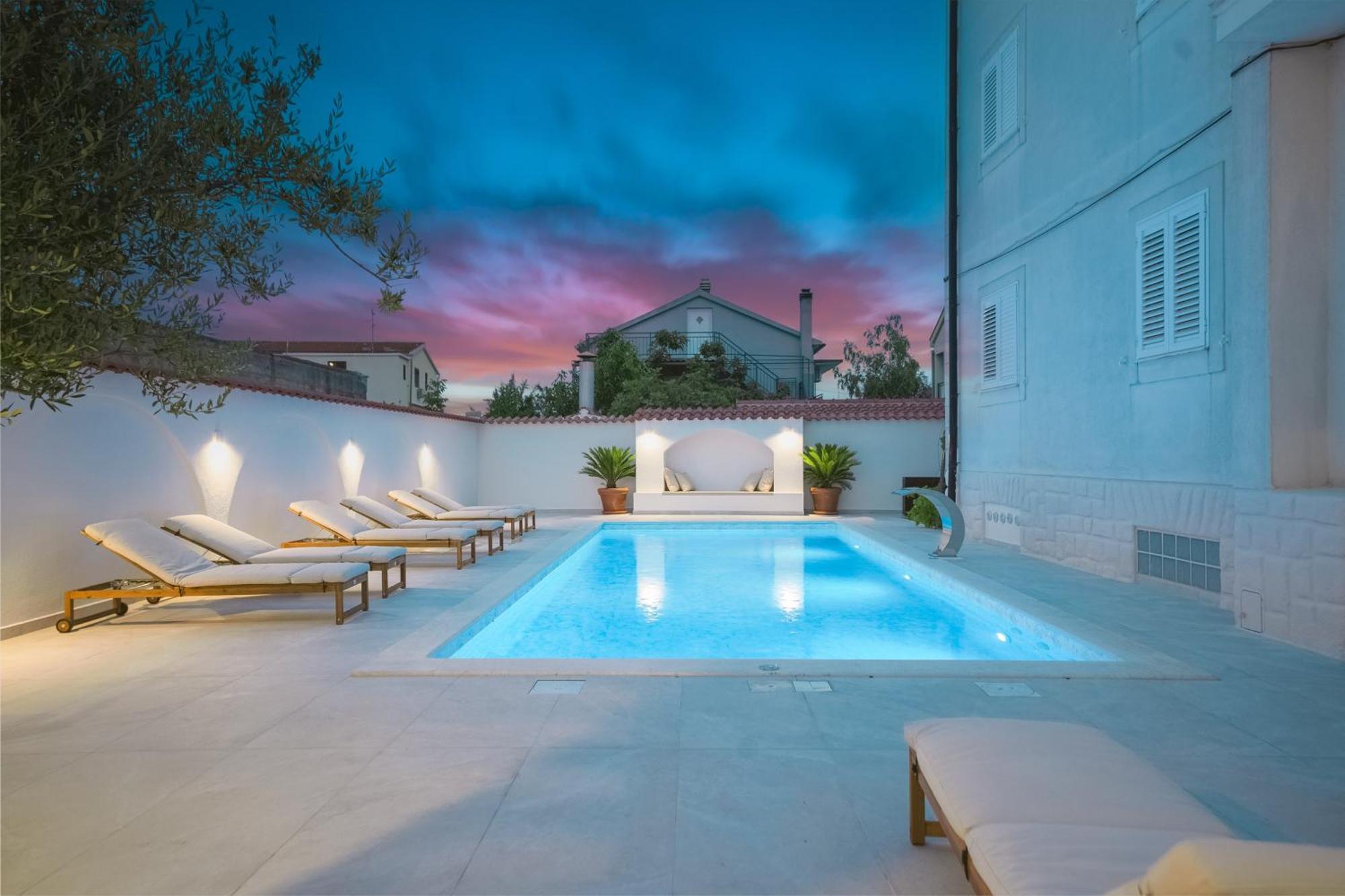 Villa Bianca Vodice Eksteriør billede