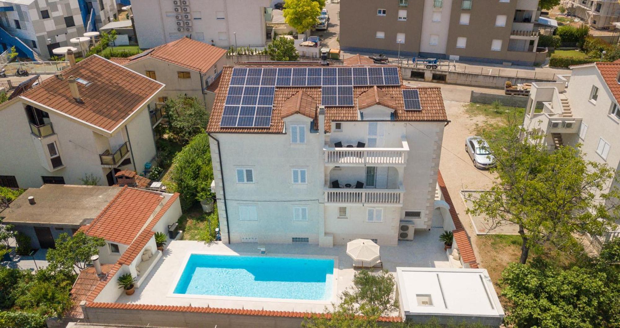 Villa Bianca Vodice Eksteriør billede